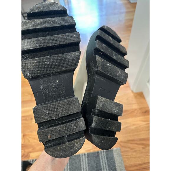 Open Edit Waterproof Platform Combat Boots Size  6.5 - Picture 4 of 8
